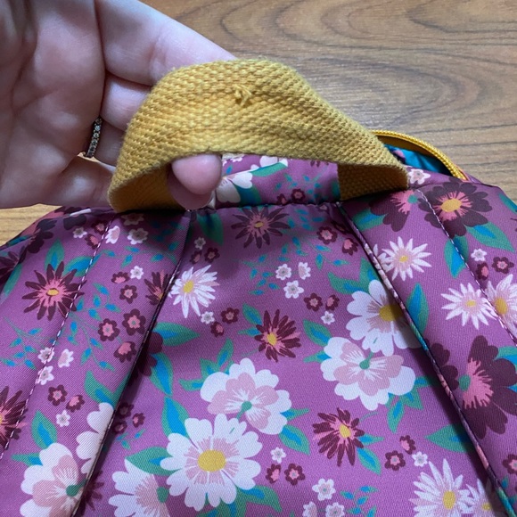 MATILDA JANE Pack Up Backpack Purple Floral School Travel Kids Girls Zip Pockets - Picture 12 of 15